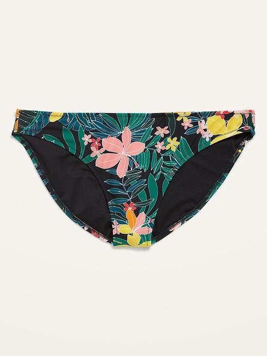 Mid-Rise Bikini Swim Bottoms Product Image