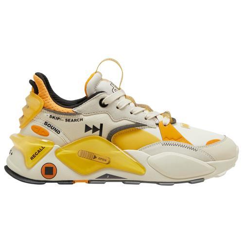 PUMA Mens RS-XL Disc - Running Shoes Yellow Sizzle/Alpine Snow/White Product Image