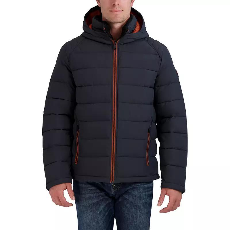 Mens Halitech Quilted Jacket Grey Product Image