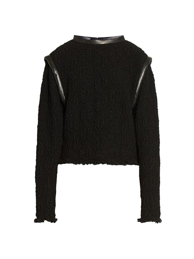 Womens Ladiva Wool-Blend Crewneck Sweater Product Image