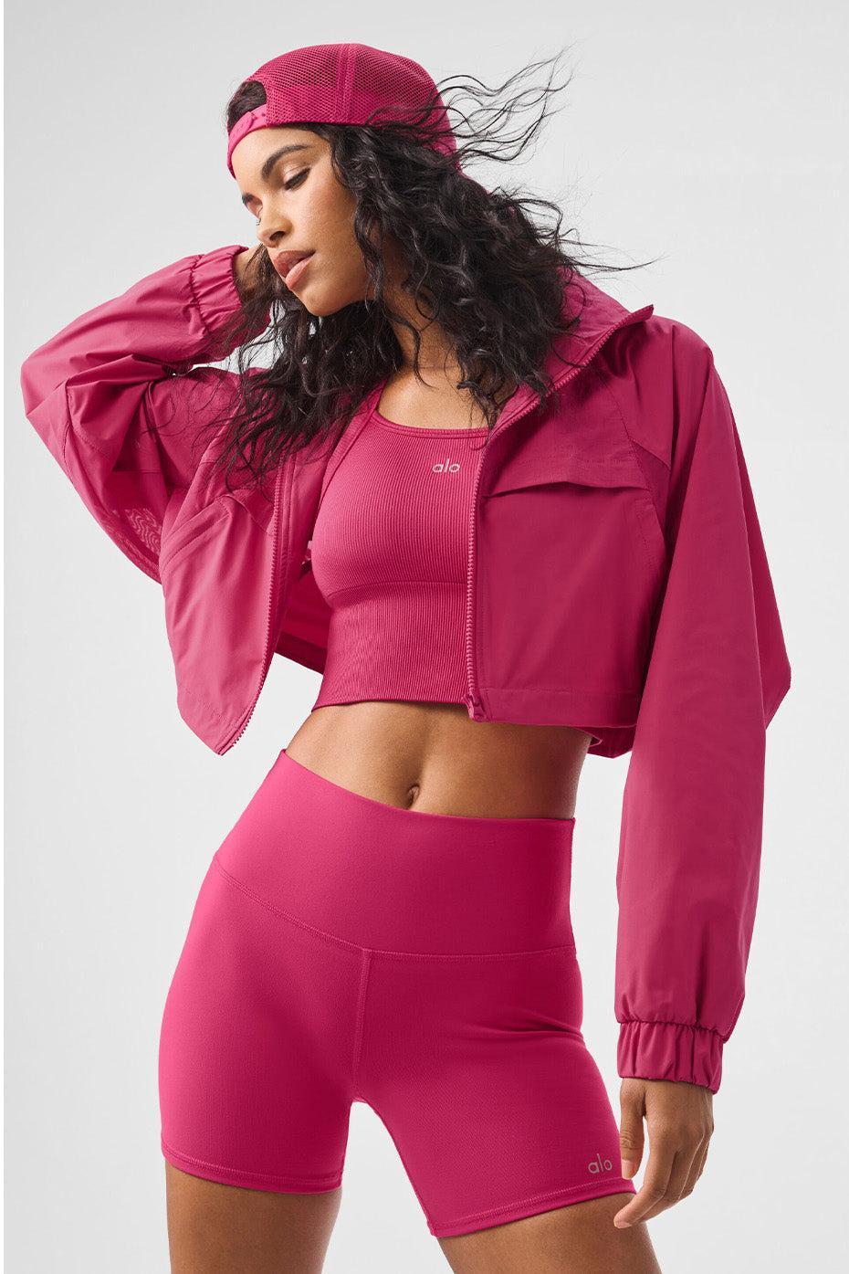 Cropped Playmaker Jacket - Pink Summer Crush Female Product Image