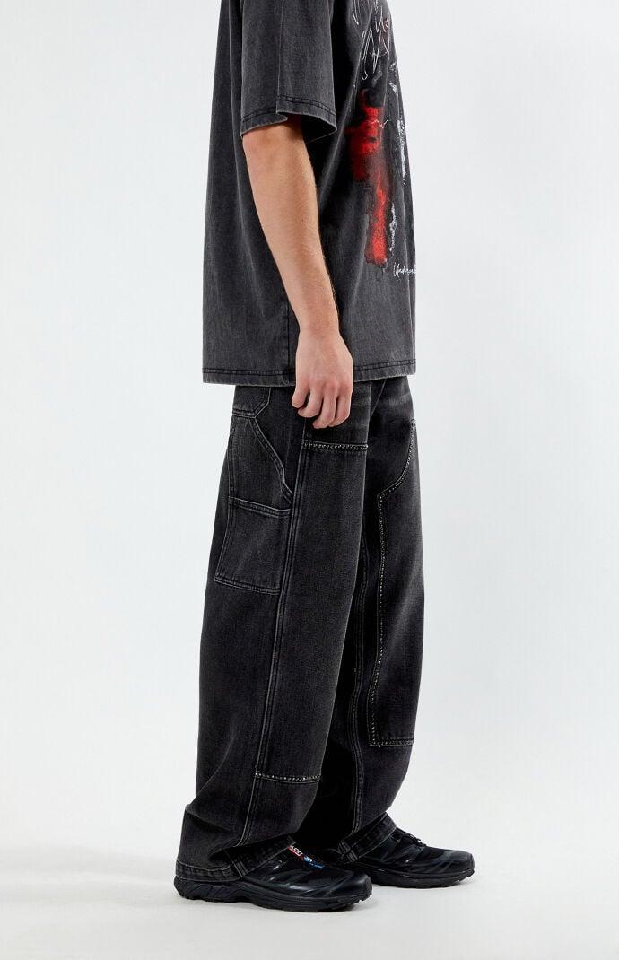 Men's Embellished Baggy Carpenter Jeans 30W x 30L Product Image