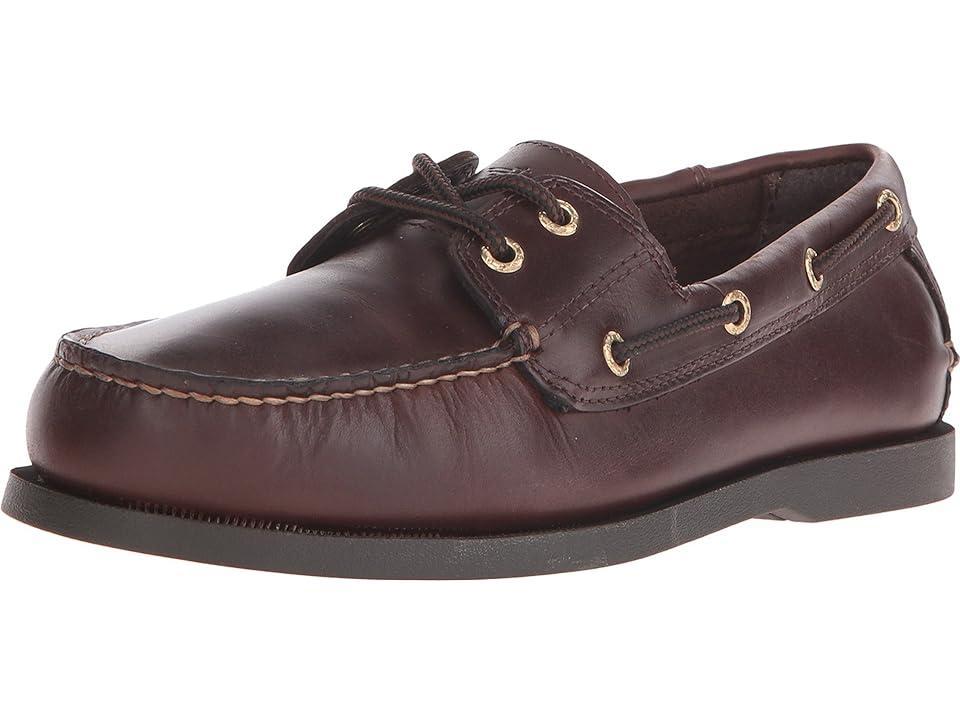 Dockers Vargas Mens Leather Boat Shoes Red Product Image