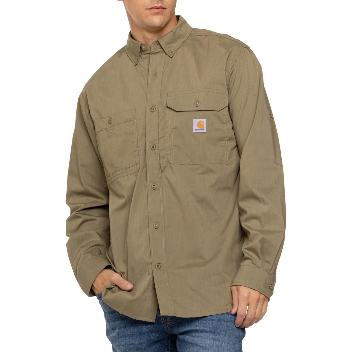 Carhartt 102418 Force® Ridgefield Relaxed Fit Shirt - Long Sleeve Product Image