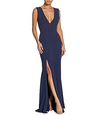 Dress the Population Sandra Plunging Gown Product Image