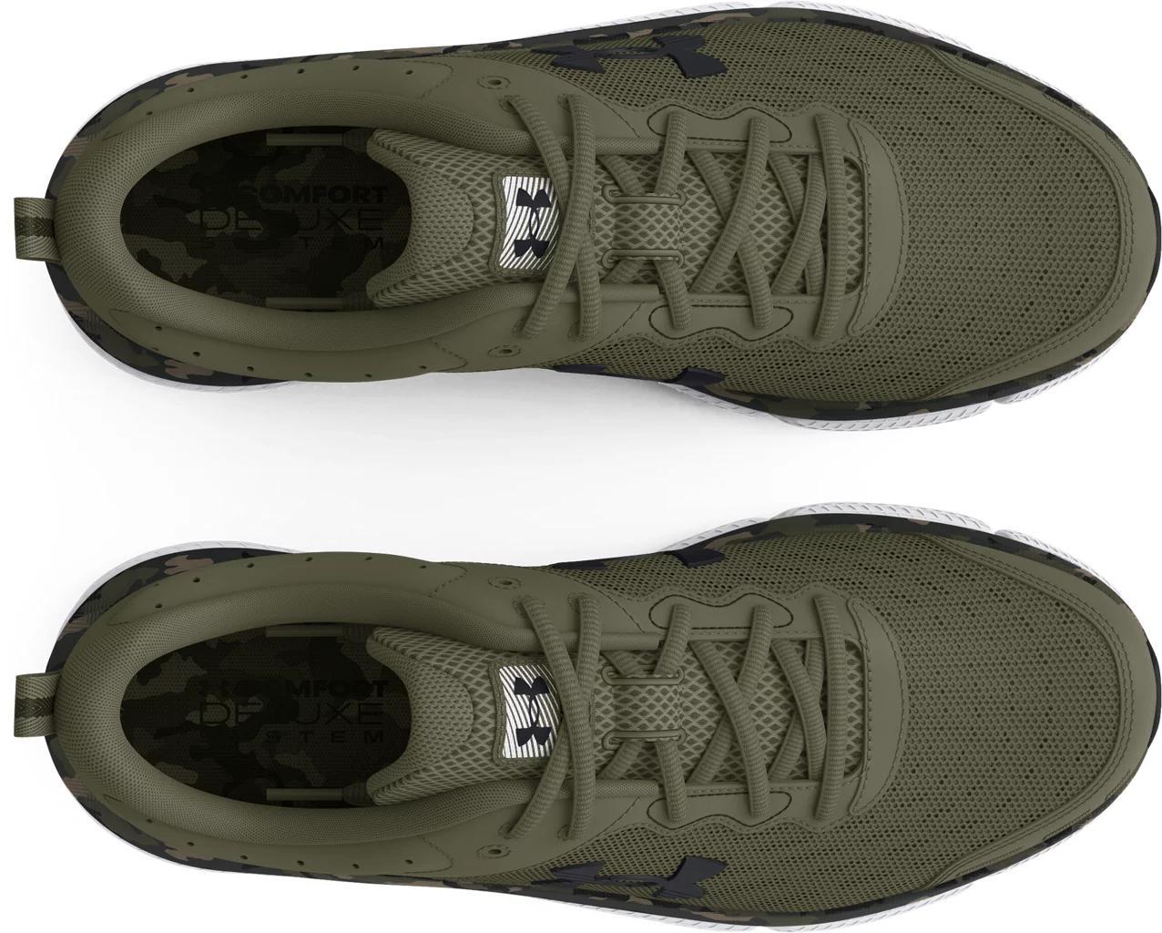 Mens UA Charged Assert 10 Camo Running Shoes Product Image