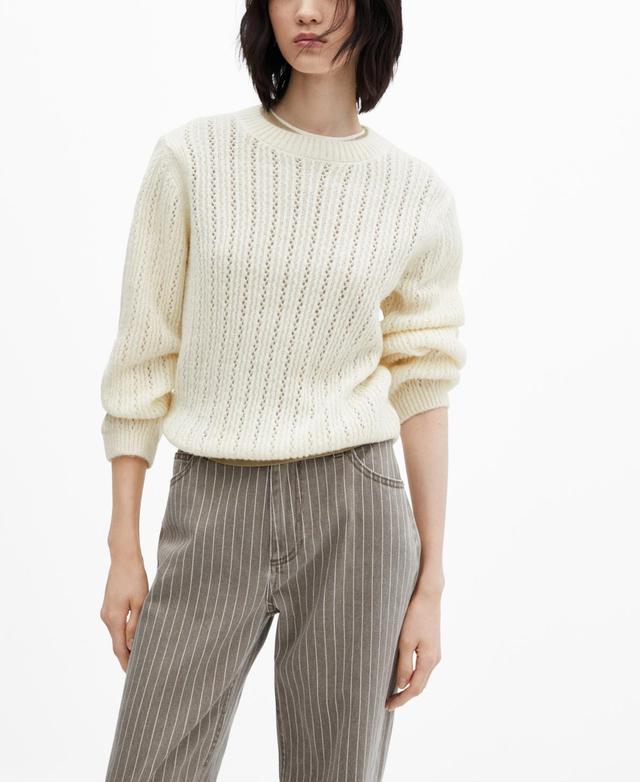 MANGO Openwork Sweater Product Image