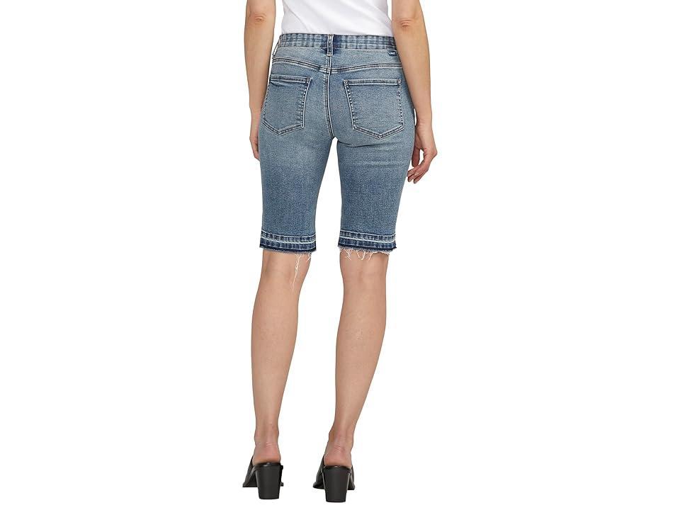 Jag Jeans Cecilia Release Hem Denim Bermuda Shorts Product Image