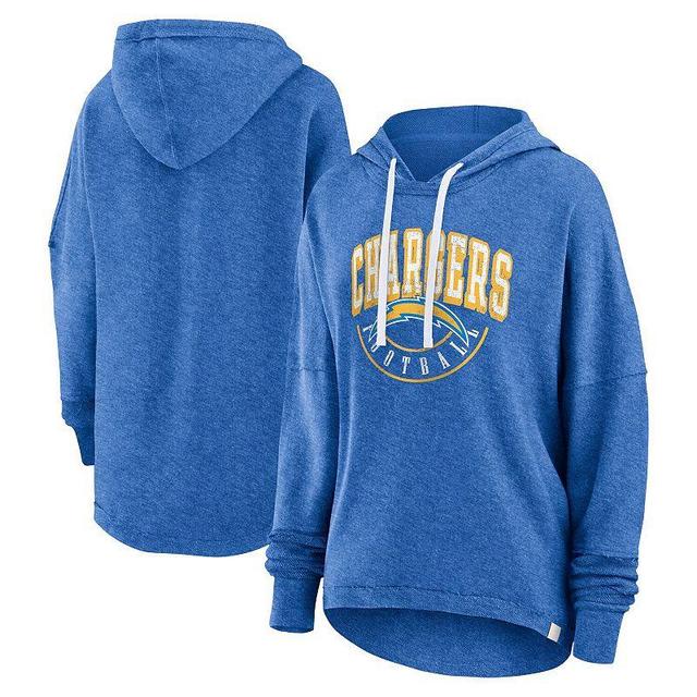 Womens Fanatics Branded Powder Blue Los Angeles Chargers Lounge Helmet Arch Pullover Hoodie Product Image