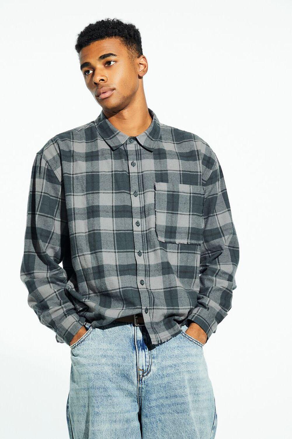 Plaid Flannel Shirt | Forever 21 Product Image