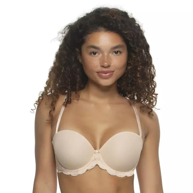 Paramour Womens Peridot Push Up Strapless Bra Product Image