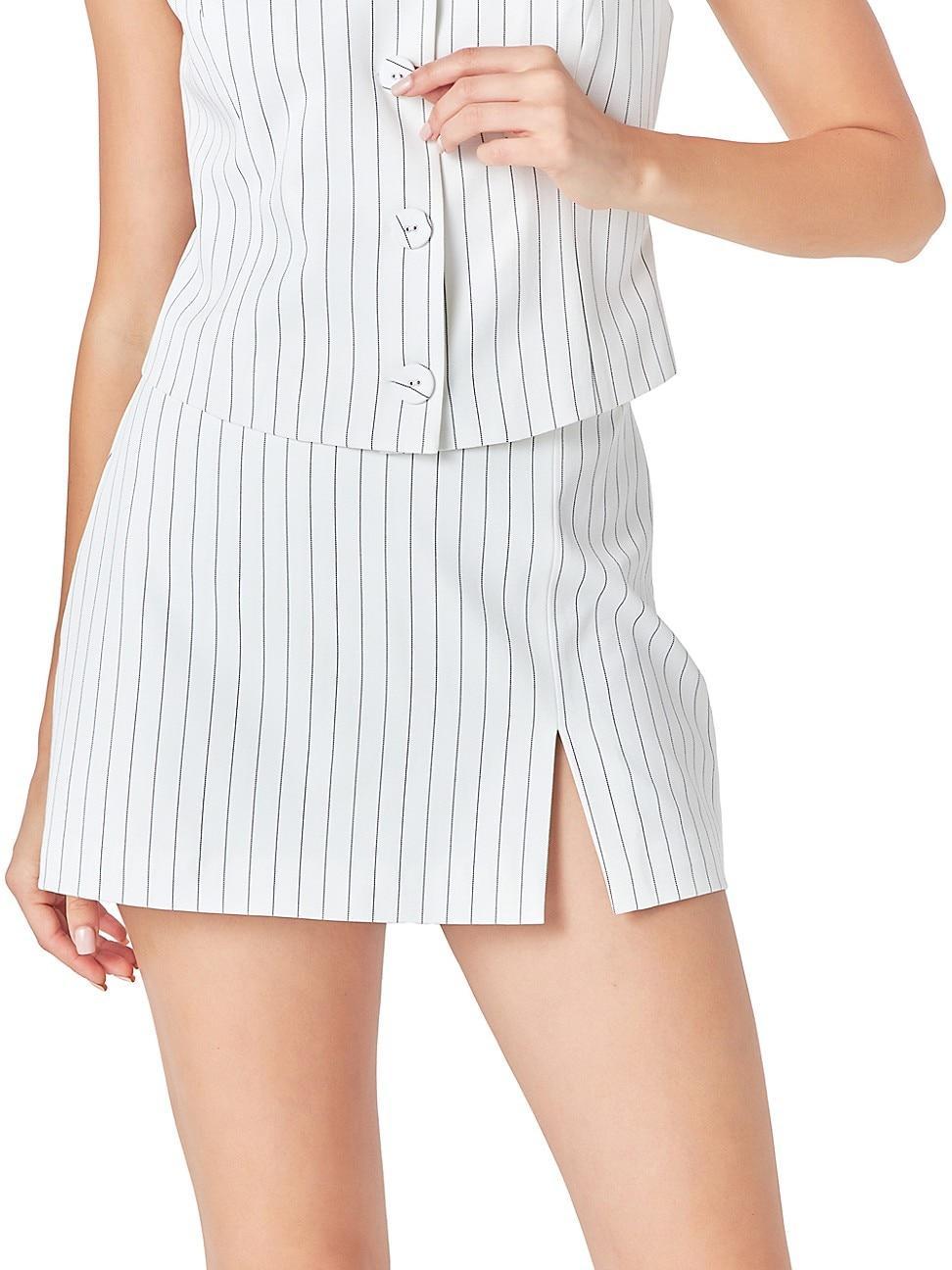 Womens Stripe Skort Product Image