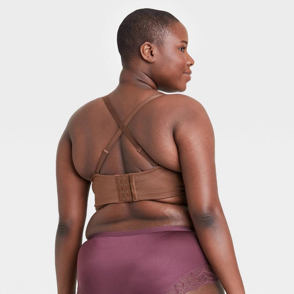 Womens Strapless Bra - Auden Cocoa 42DDD Product Image