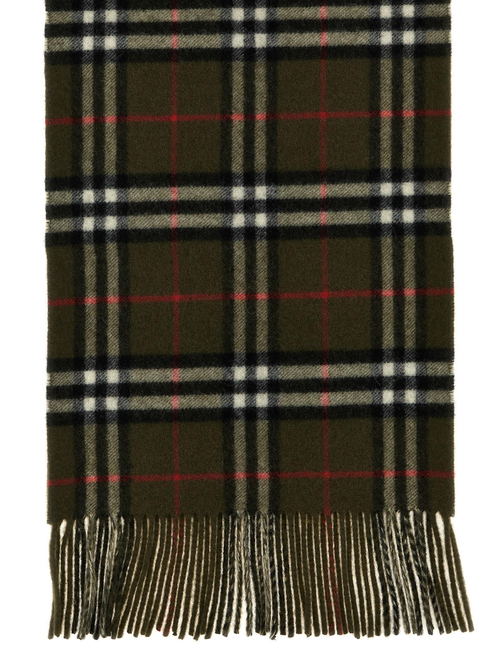 Check Scarf In Green Product Image