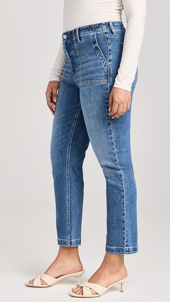 PAIGE Mayslie Straight Ankle Jeans | Shopbop Product Image