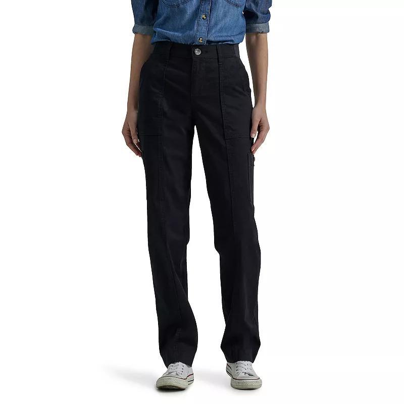 Womens Lee Ultra Lux Comfort with Flex-To-Go Straight-Leg Utility Pants Product Image