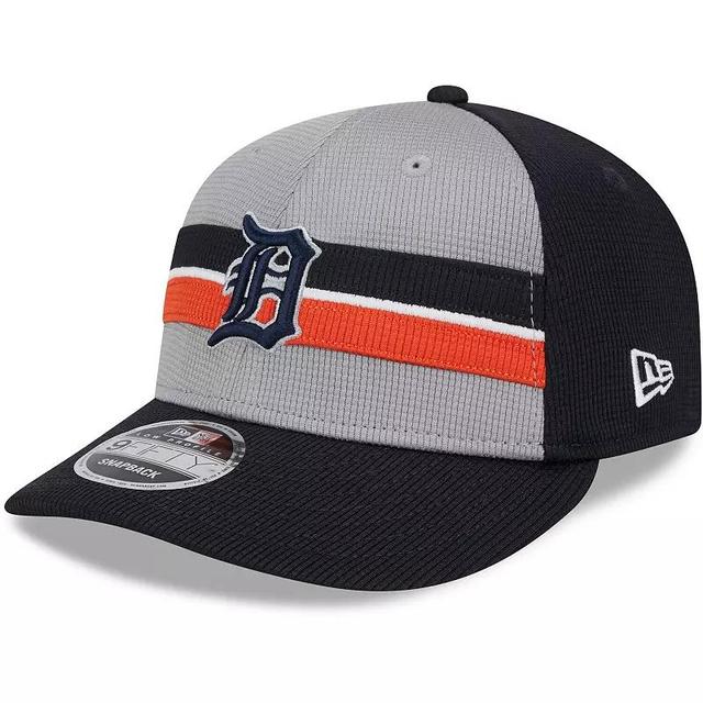 Mens New Era Gray Detroit Tigers 2024 Batting Practice Low Profile 9FIFTY Snapback Hat Product Image