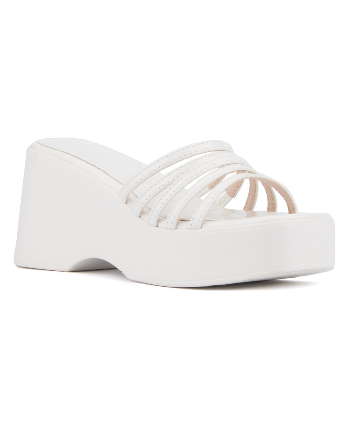 Olivia Miller Womens Dreamer Wedge Sandal Product Image