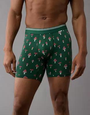 AEO Men's Mushrooms 6" Ultra Soft Boxer Brief Product Image