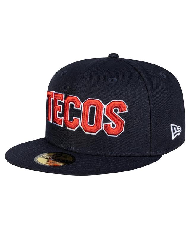 New Era Mens Navy Tecolotes Laredos Mexico League On Field 59FIFTY Fitted Hat Product Image