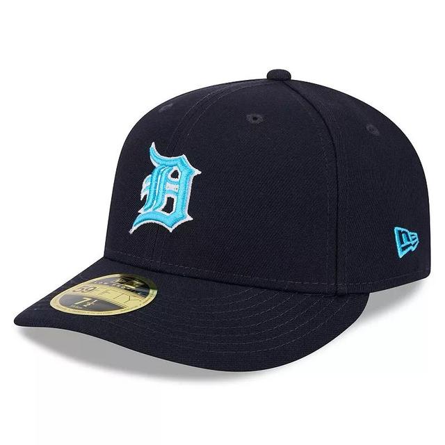 Mens New Era Detroit Tigers 2024 Fathers Day Low Profile 59FIFTY Fitted Hat Blue Product Image