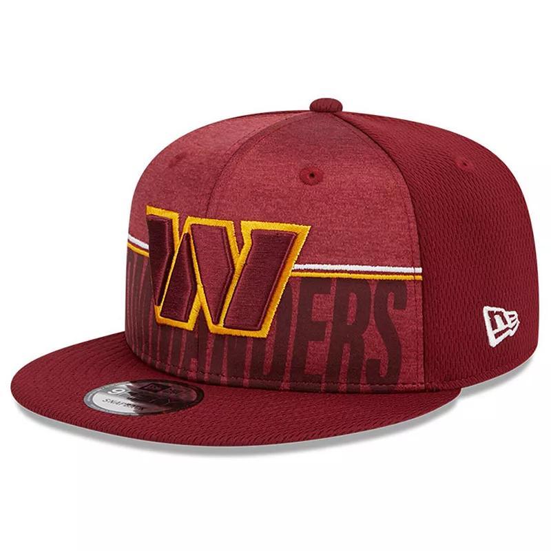 Mens New Era Burgundy Washington Commanders 2023 Nfl Training Camp 9FIFTY Snapback Hat Product Image