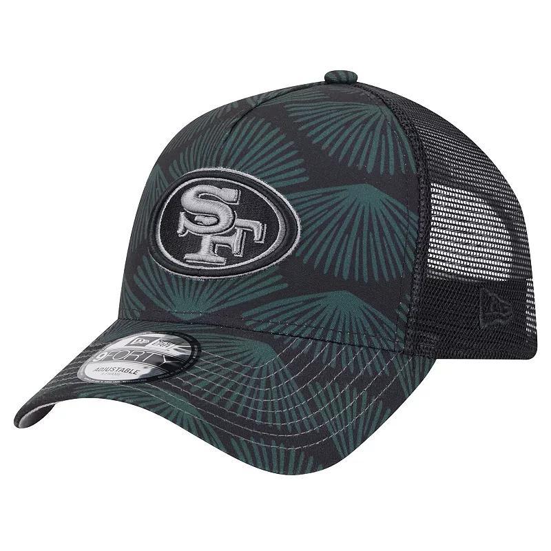 Mens New Era San Francisco 49ers Agave Trucker 9FORTY Adjustable Hat Product Image