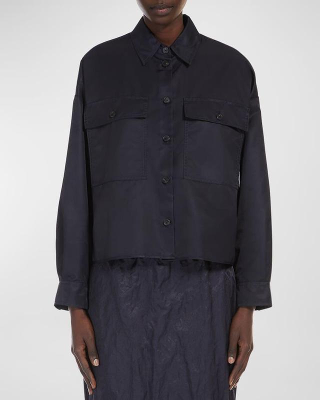 Cremona Button-Down Raincoat Product Image