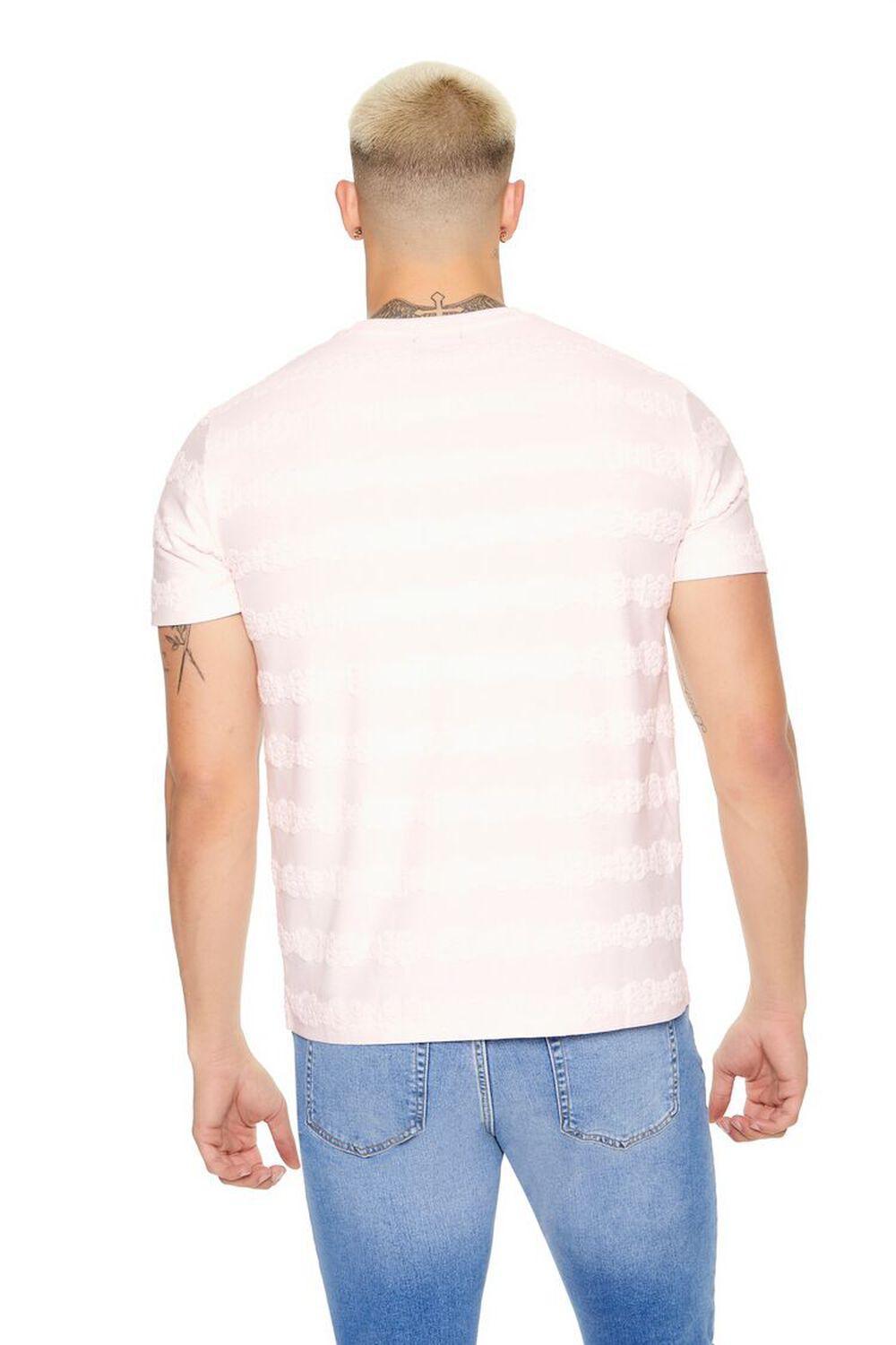 Textured Stripe Crew Tee | Forever 21 Product Image