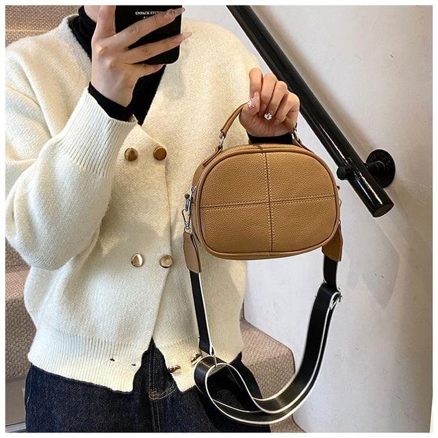 Panel Top Handle Crossbody Bag Product Image