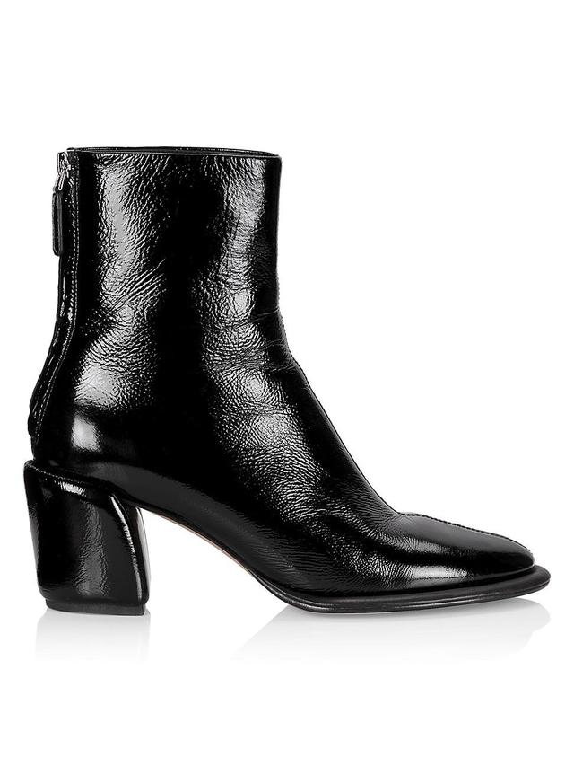Womens Naomi 70MM Leather Ankle Booties Product Image