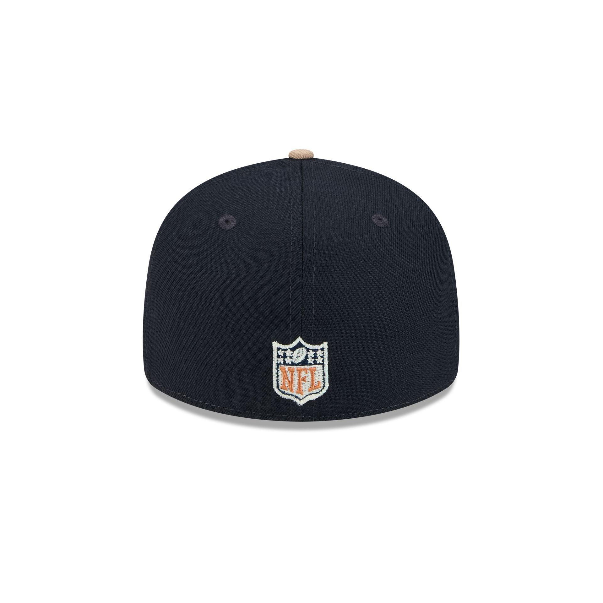 Las Vegas Raiders Blue Ivory Low Profile 59FIFTY Fitted Hat Male Product Image