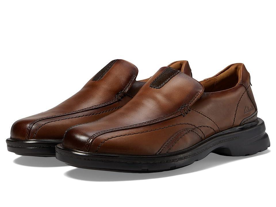 Clarks Gessler Step Mens Leather Loafers Product Image