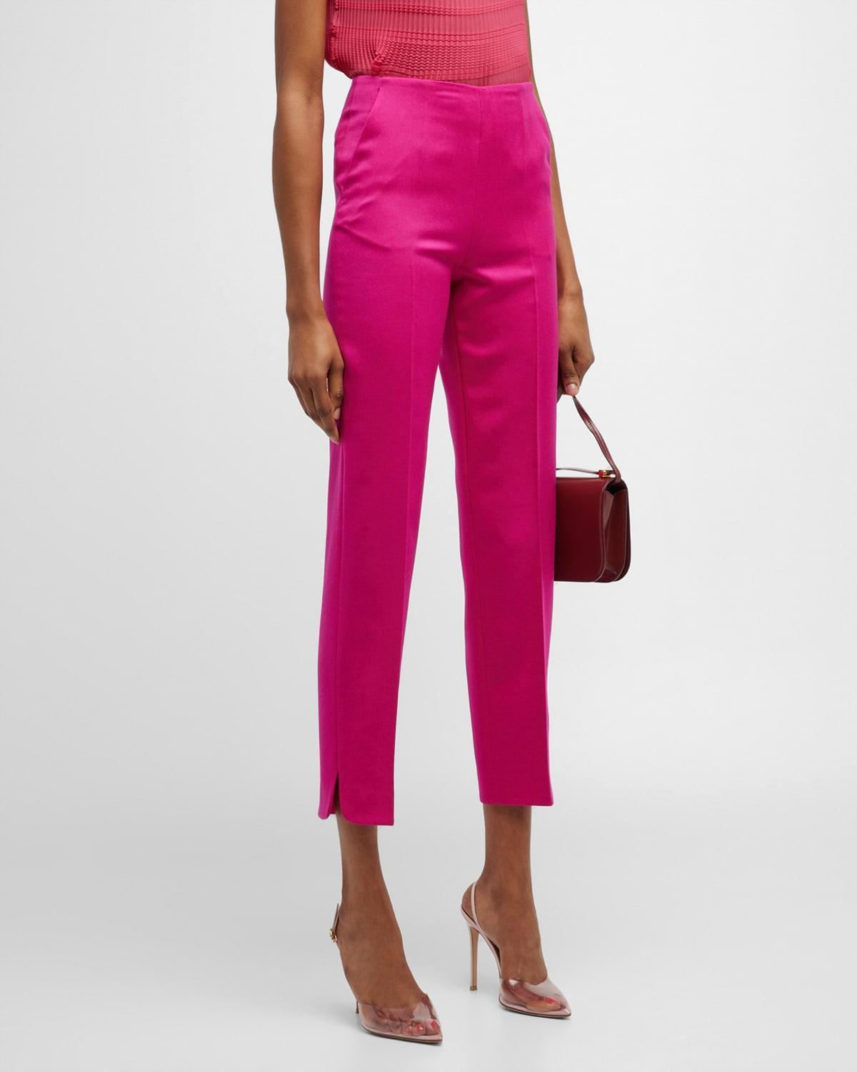 Womens Wool Tuxedo Pants Product Image