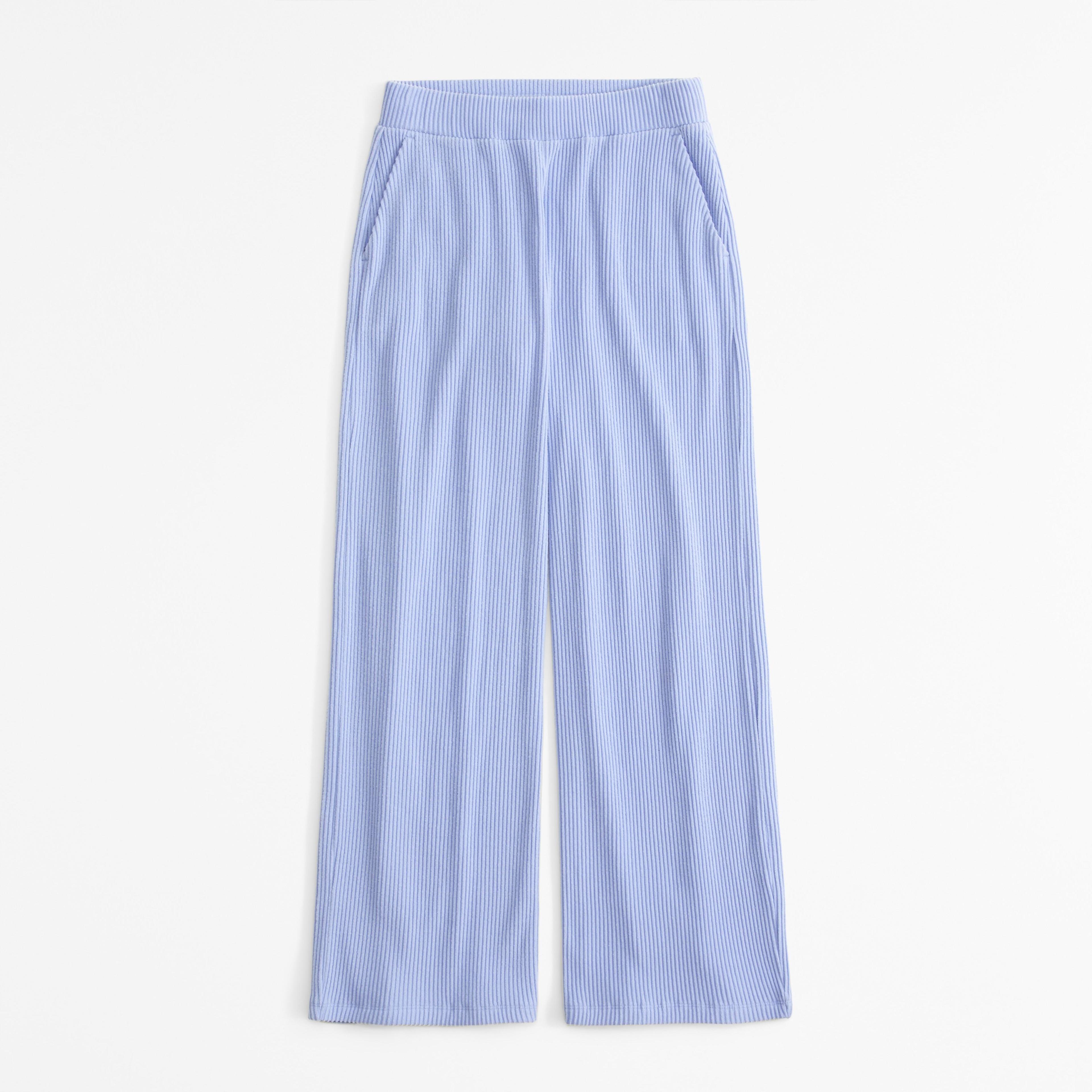 Brushed Rib Wide Leg Sweatpant Product Image