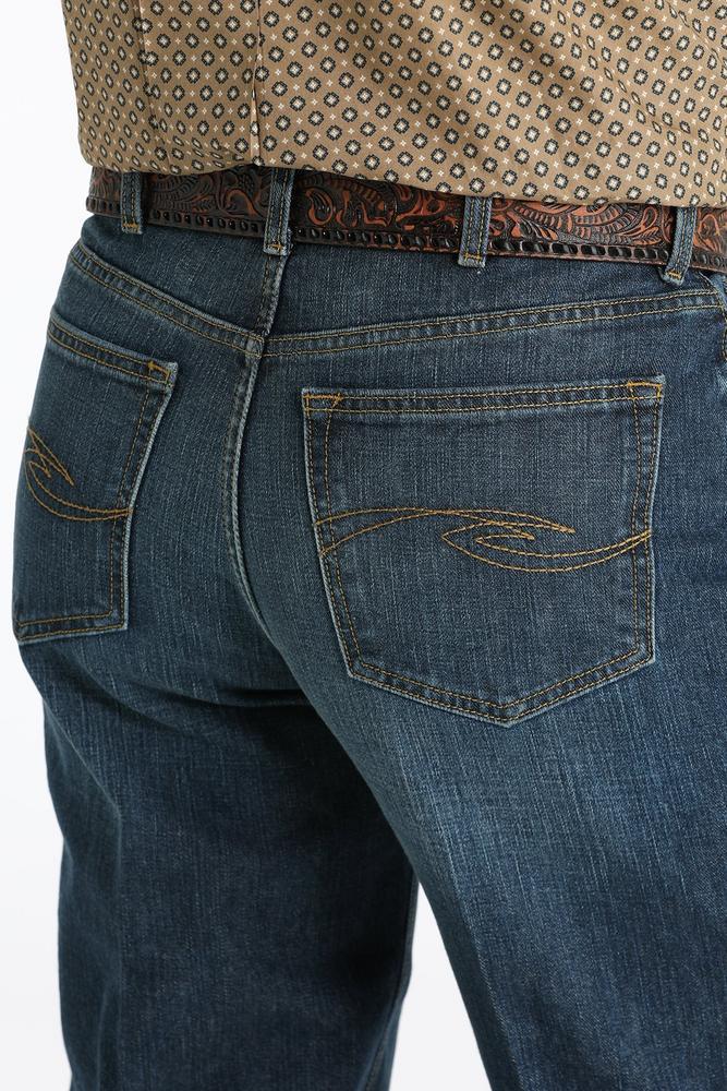 Cinch® Men's Limited Edition Fastback Dark Stonewash Tapered Leg Jeans Product Image