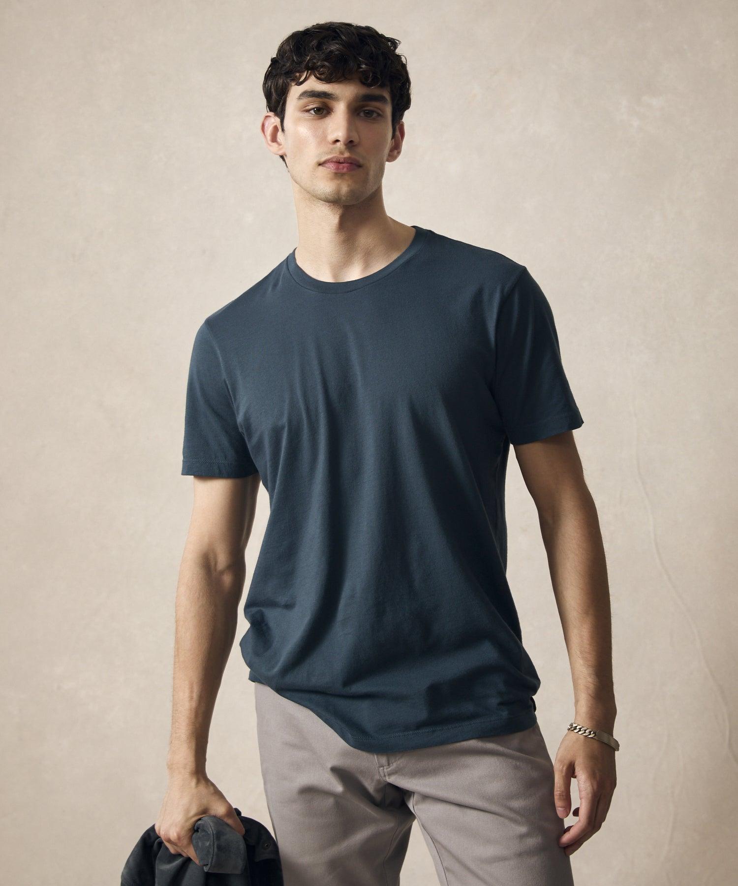 Made in L.A. Premium Jersey T-Shirt in Hudson Bay Product Image