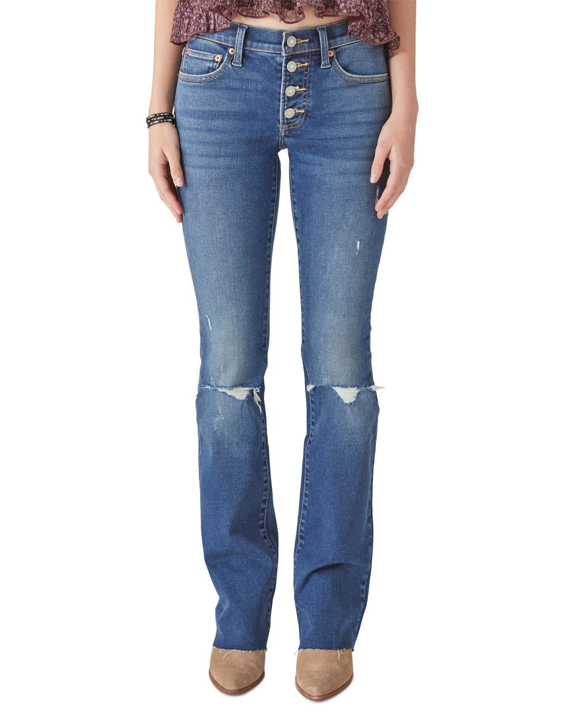 Lucky Brand Sweet Bootcut Mid Rise Denim Jeans Product Image