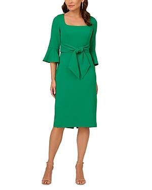 Adrianna Papell Bell Sleeve Tie Front Dress Product Image