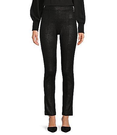 Calvin Klein Ponte Embossed Legging Pull On Pant Product Image