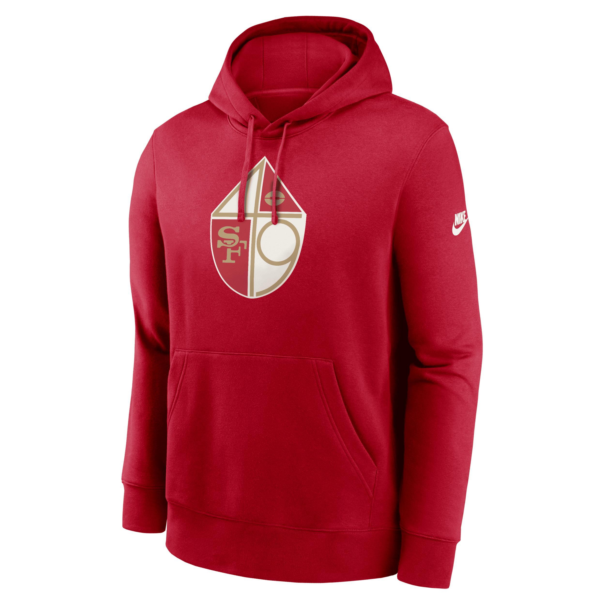 San Francisco 49ers Rewind Club Logo Men’s Nike Men's NFL Pullover Hoodie Product Image