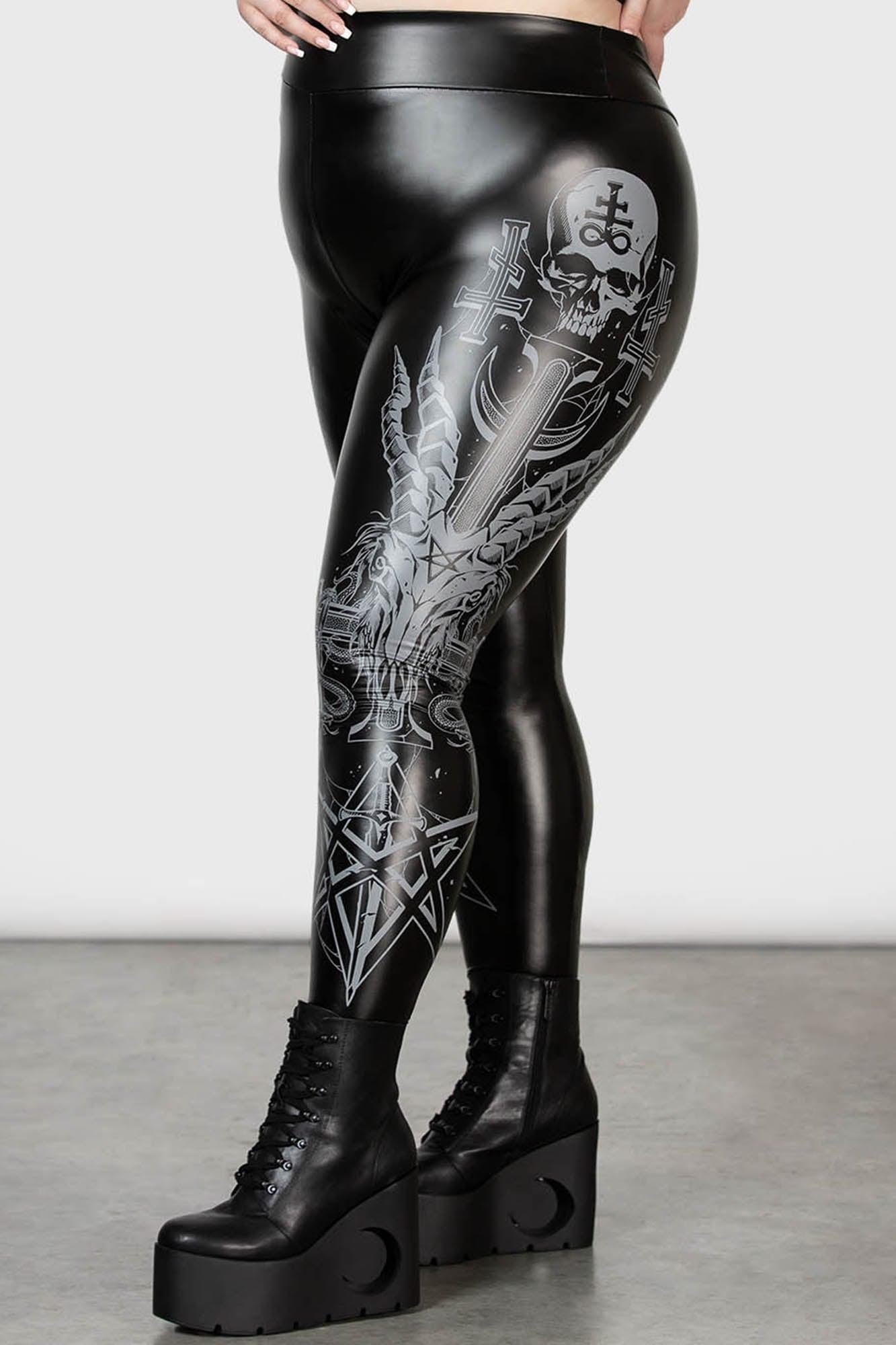 Screech Owl Leggings [PLUS] - Resurrect Female product image