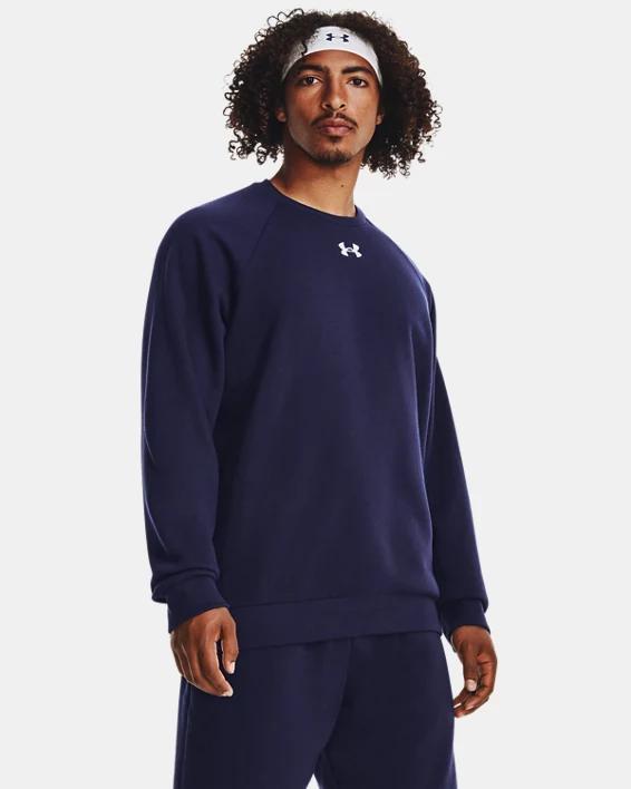 Mens UA Rival Fleece Crew Product Image