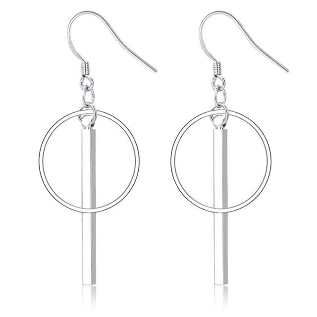 Sterling Silver Linked Earrings Product Image