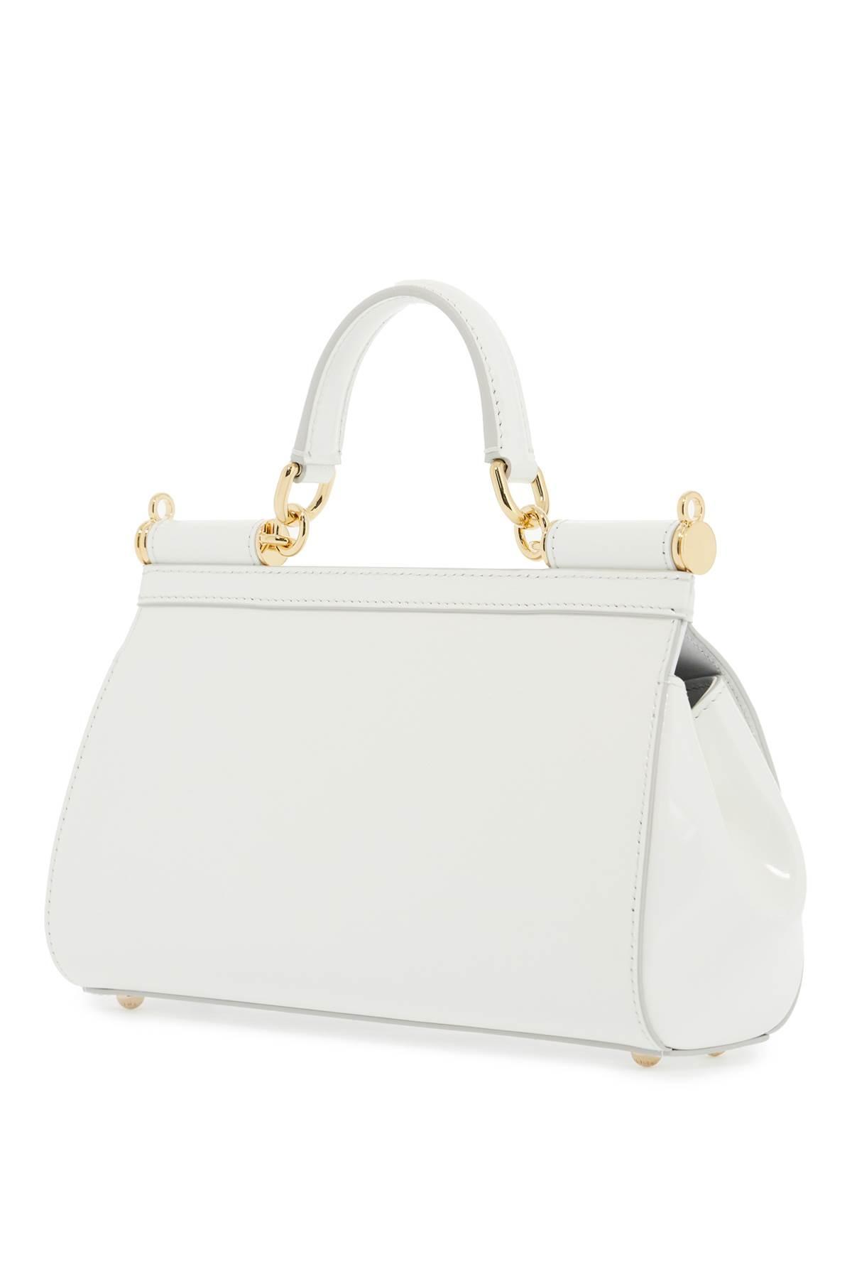 DOLCE & GABBANA Sicily Handbag In White Product Image