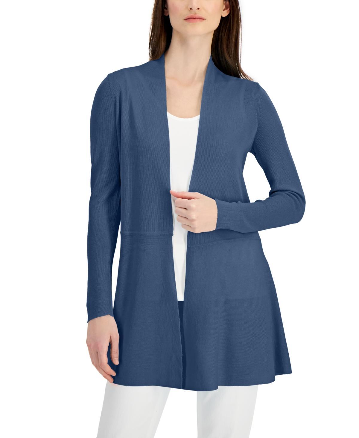 Anne Klein Monterey Open-Front Longline Cardigan Product Image