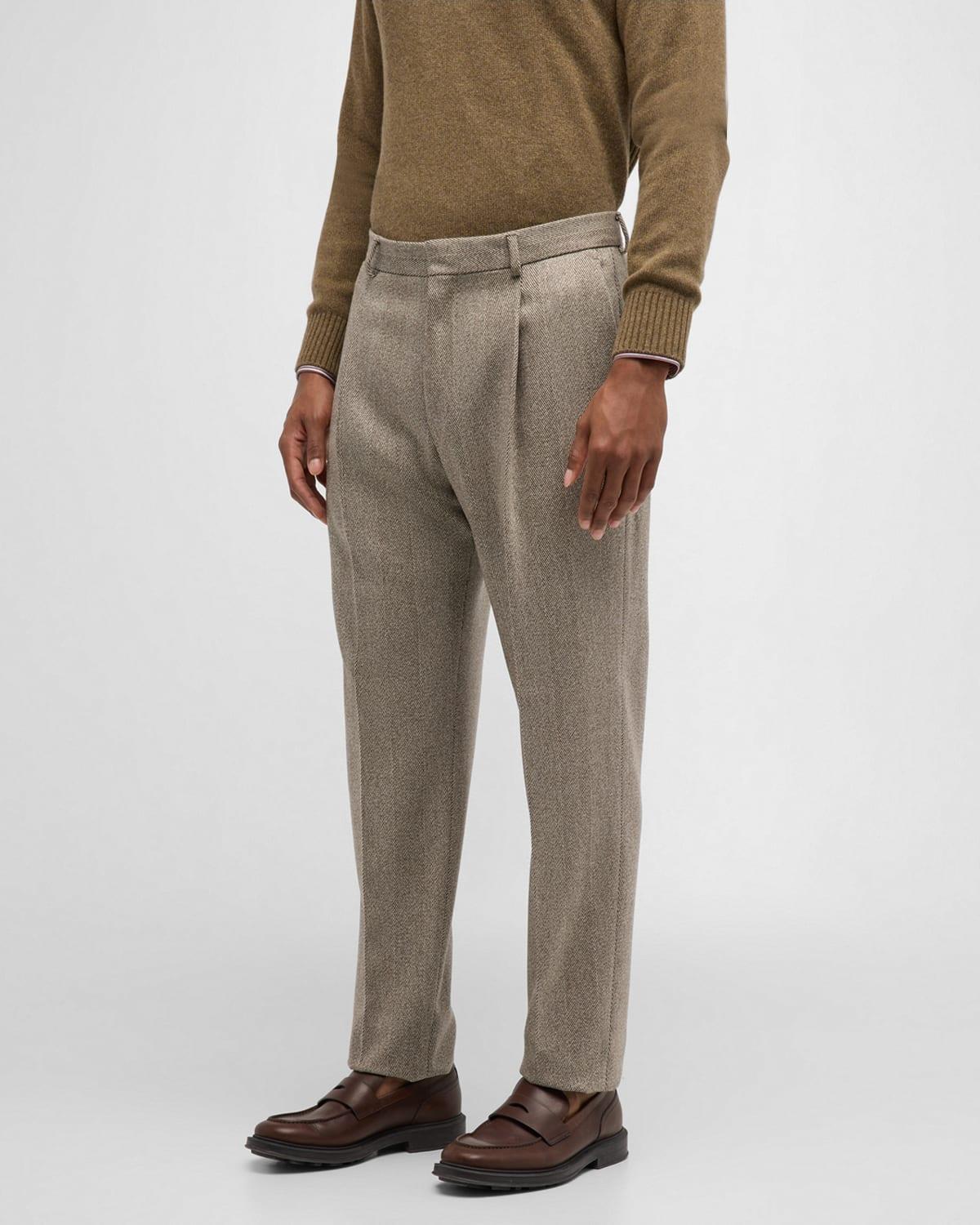 Mens Anden Wool Tailored Pants Product Image