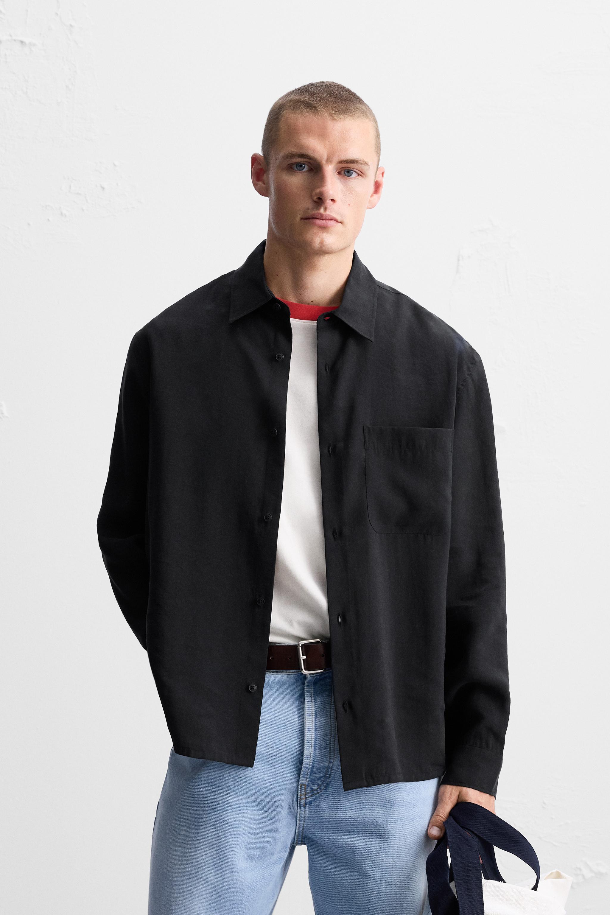 FLOWY REGULAR FIT SHIRT Product Image