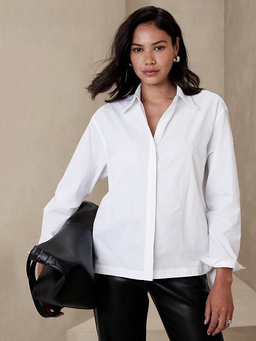 Oversized Cotton Shirt Product Image