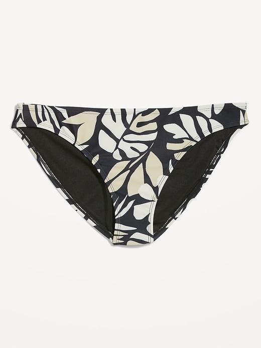 High-Waisted Classic Bikini Swim Bottoms Product Image